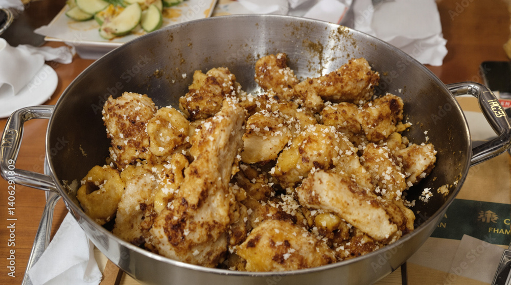 popular restaurant fried chicken with sauce popular restaurant fried chicken with sauce