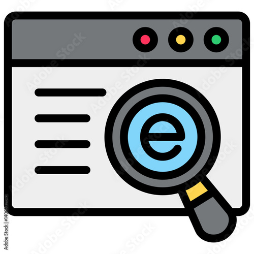 internet word search icon