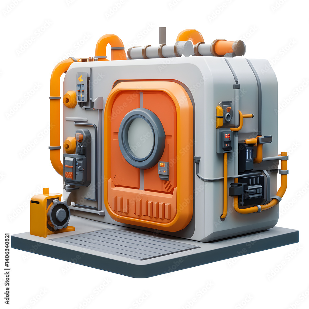 Fototapeta premium vector drawing of a car