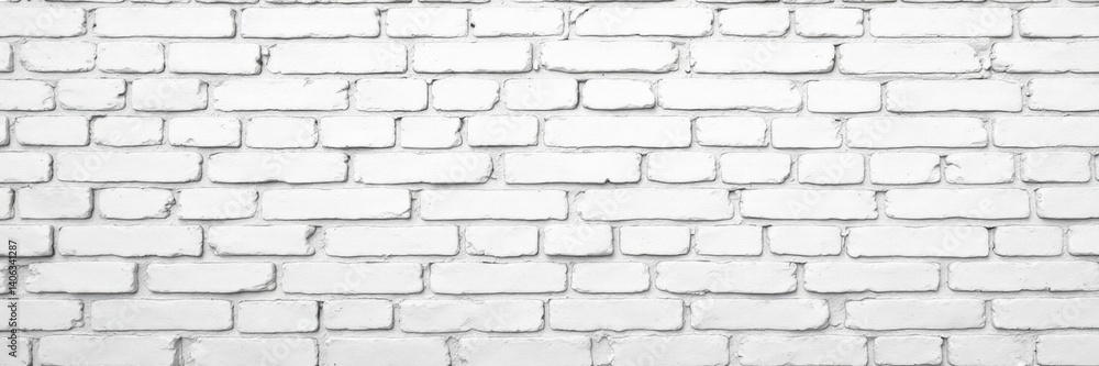 Cracked and worn white brick wall with rough texture, crumbling concrete, industrial decay, peeling plaster Cracked and worn white brick wall with rough texture, crumbling concrete, industrial decay, peeling plaster