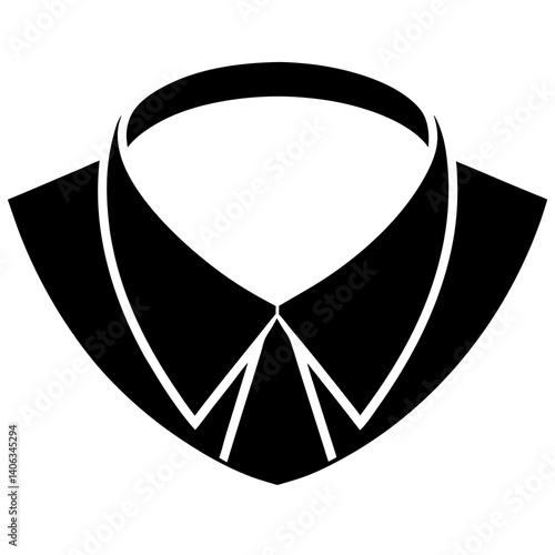 traditional collar design vector