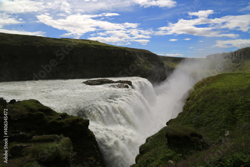 waterfall in iceland