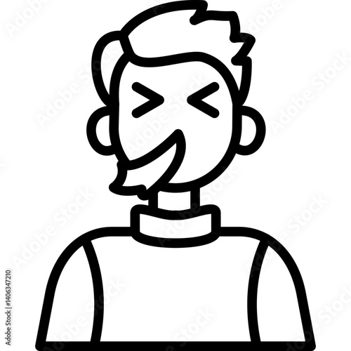 Sneezing Icon
