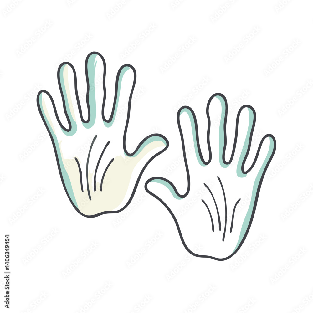 hand prints icon, hand prints vector illustration-simple illustration of hand prints , perfect for hand prints logos and icons hand prints icon, hand prints vector illustration-simple illustration of hand prints , perfect for hand prints logos and icons