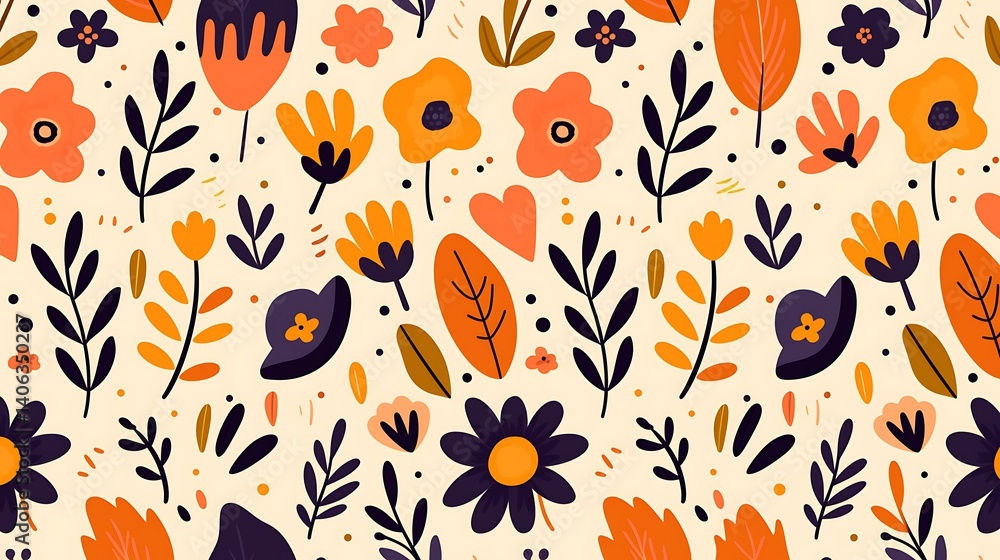 Floral Pattern Background (17) Floral Pattern Background (17)