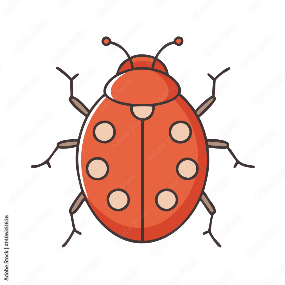 ladybug icon, ladybug vector illustration-simple illustration of ladybug , perfect for ladybug logos and icons ladybug icon, ladybug vector illustration-simple illustration of ladybug , perfect for ladybug logos and icons