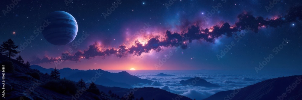 Deep space galaxy night sky with stars and planets, galaxy, night Deep space galaxy night sky with stars and planets, galaxy, night