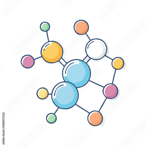 molecules  icon, molecules  vector illustration-simple illustration of molecules , perfect for molecules  logos and icons