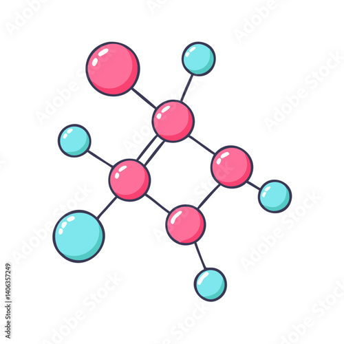 molecules  icon, molecules  vector illustration-simple illustration of molecules , perfect for molecules  logos and icons