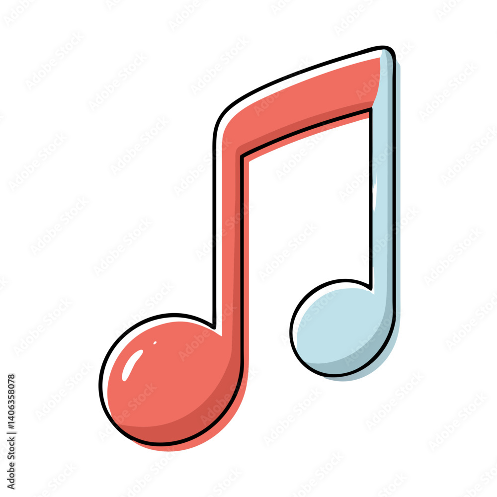 music note icon, music note vector illustration-simple illustration of music note , perfect for music note logos and icons music note icon, music note vector illustration-simple illustration of music note , perfect for music note logos and icons