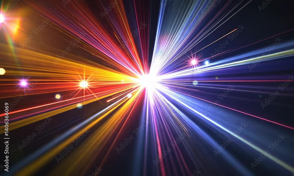 Radiating Light Streaks Animated Background Overlay Effect Radiating Light Streaks Animated Background Overlay Effect