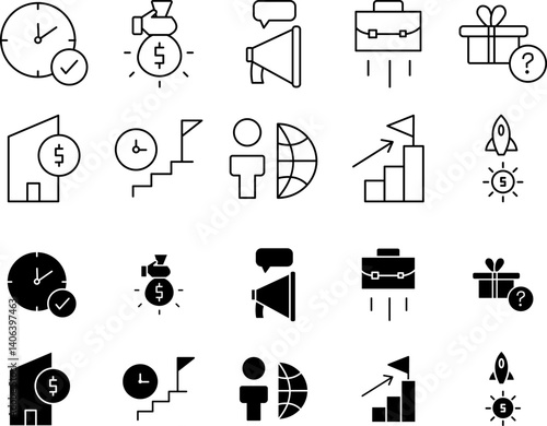 Startup Icon Set 
