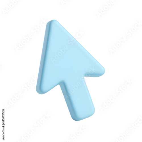 Light Blue Arrow Cursor