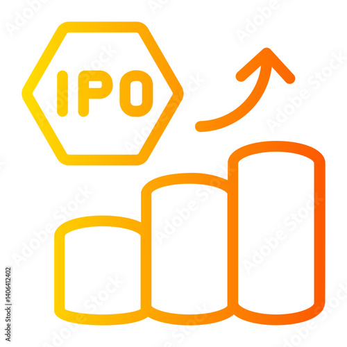 ipo gradient icon