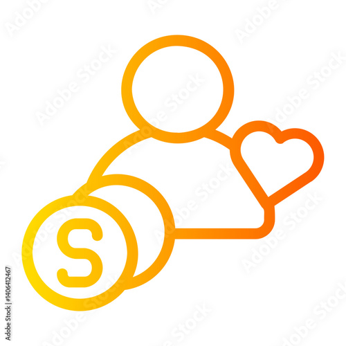pledge gradient icon