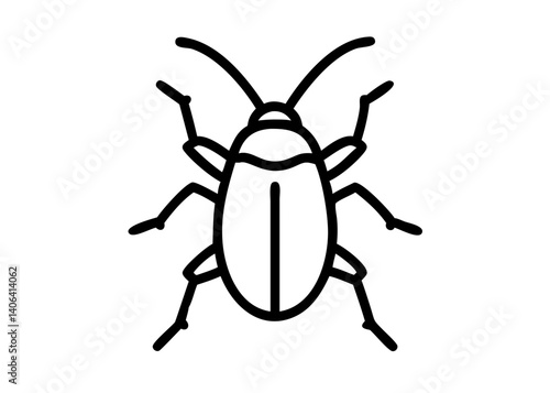 cockroach. Insect Icon.