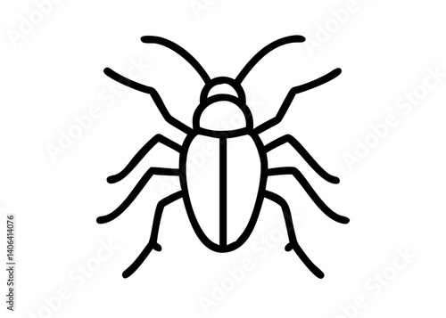 cockroach. Insect Icon.