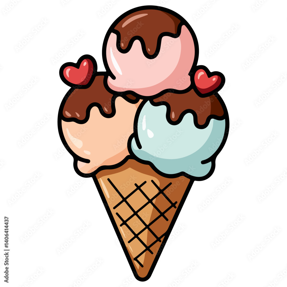 ice cream cone vector ice cream cone vector