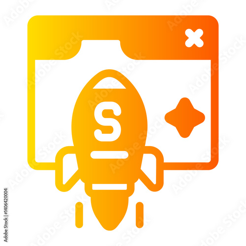 startup gradient icon
