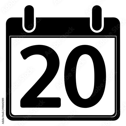 calendar vector all day 1 /31