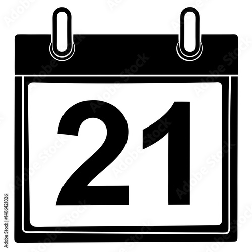 calendar vector all day 1 /31
