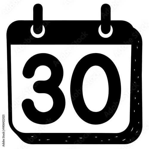 calendar vector all day 1 /31