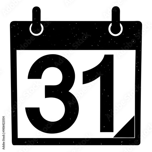 calendar vector all day 1 /31