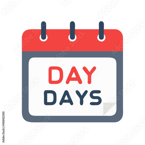 calendar vector all day 1 /31