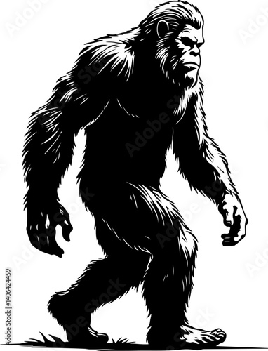 "Shadow of the Wild: Bigfoot in Motion"

"Legend in the Mist: The Walking Sasquatch"

"Myth on the Move: Bigfoot Silhouette"

