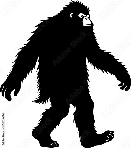 "Shadow of the Wild: Bigfoot in Motion"

"Legend in the Mist: The Walking Sasquatch"

"Myth on the Move: Bigfoot Silhouette"

