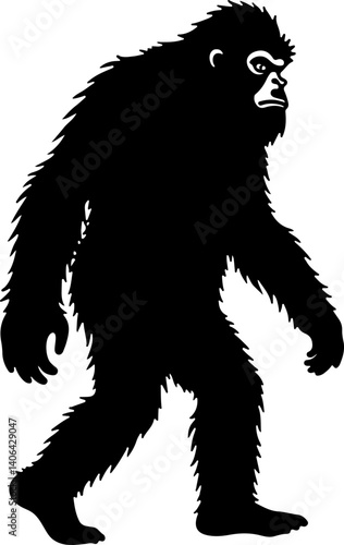 "Shadow of the Wild: Bigfoot in Motion"

"Legend in the Mist: The Walking Sasquatch"

"Myth on the Move: Bigfoot Silhouette"

