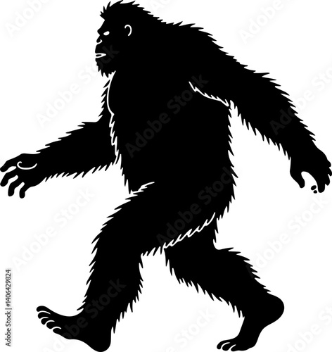 "Shadow of the Wild: Bigfoot in Motion"

"Legend in the Mist: The Walking Sasquatch"

"Myth on the Move: Bigfoot Silhouette"

