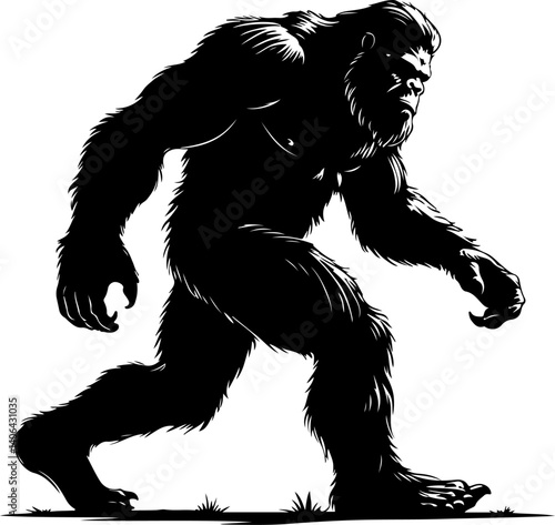 "Shadow of the Wild: Bigfoot in Motion"

"Legend in the Mist: The Walking Sasquatch"

"Myth on the Move: Bigfoot Silhouette"

