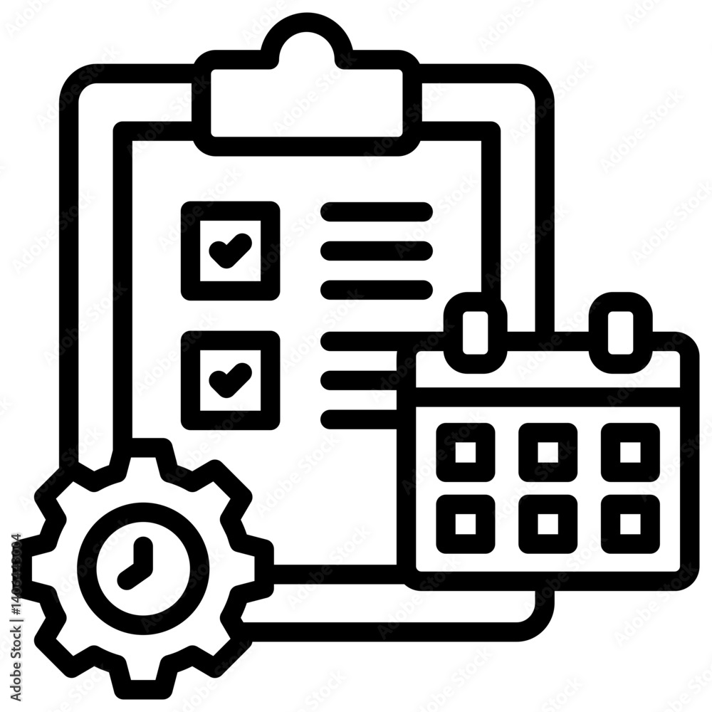 Task Management Icon Task Management Icon