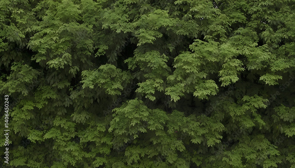 Naklejka premium Forest Canopy Overlook