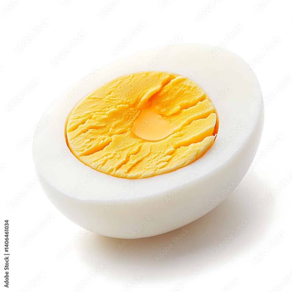 Shell boiled egg isolated on white background Shell boiled egg isolated on white background