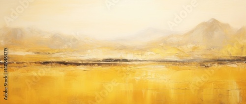 Obraz na płótnie Golden Haze Landscape w salonie