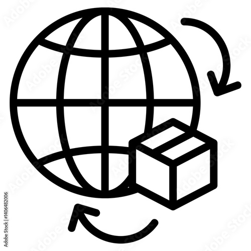 Export vector icon illustration concept