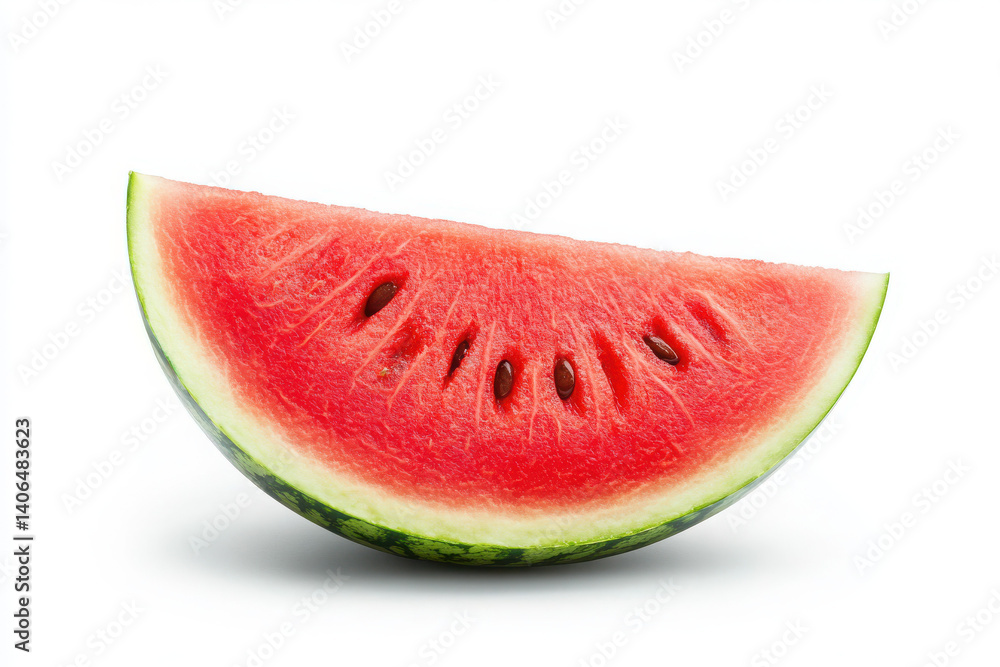 Fresh watermelon slice showcasing vibrant red flesh and seeds. Fresh watermelon slice showcasing vibrant red flesh and seeds.