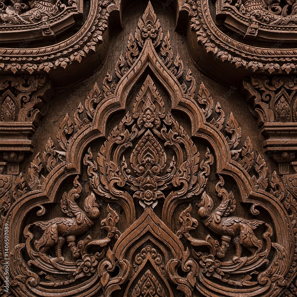 Obraz premium old wood pattern