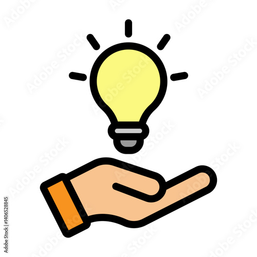 Opportunity Vector Filled Icon Design
