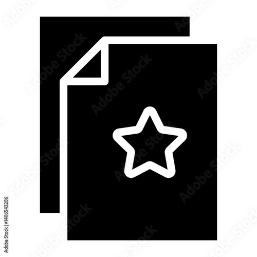 Save Document Glyph Icon