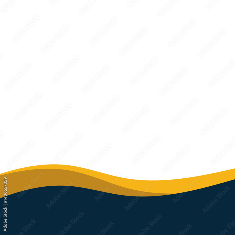 Wave Footer Vector Wave Footer Vector