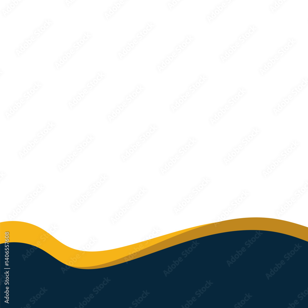 Wave Footer Vector Wave Footer Vector