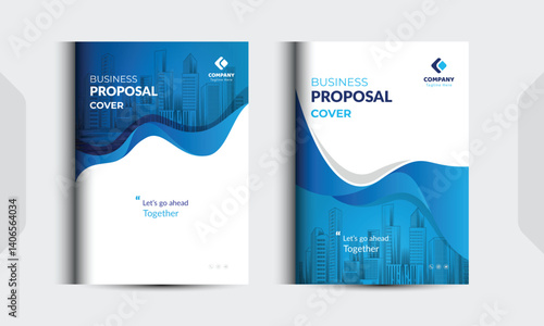 Corporate Business Proposal Cover Design Template