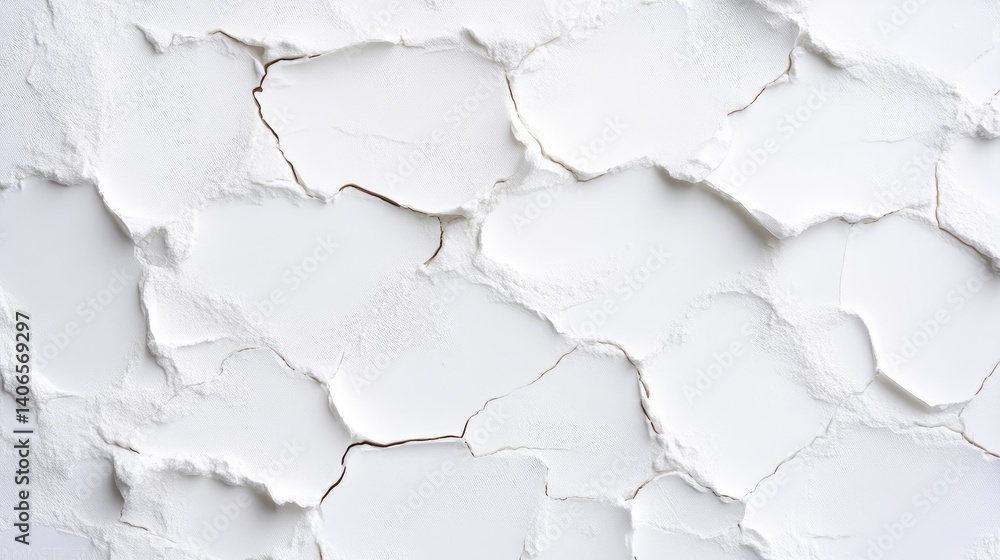 Powdered substance, cracked texture Powdered substance, cracked texture