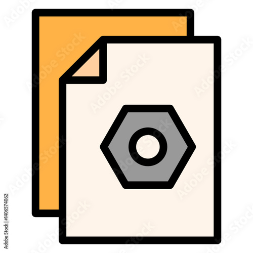 Setting Document Filled Icon