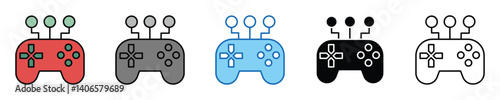 Gamefi Icons Set – Editable Vector Icons in Multiple Styles