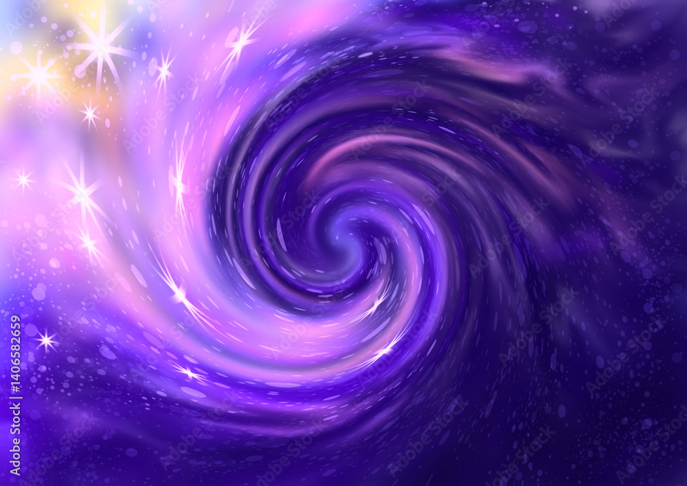 spiral galaxy in the dark, abstract background spiral galaxy in the dark, abstract background