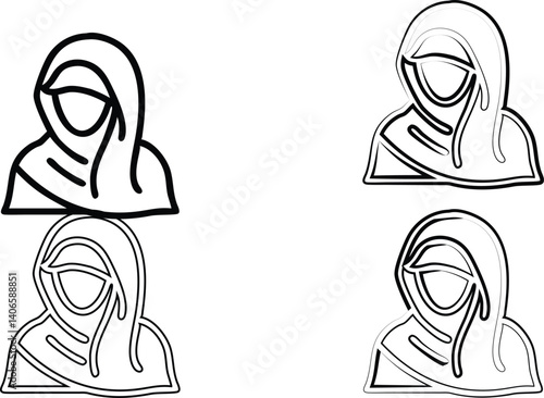 Minimalist line art, duffle bags, simple black and white sketches, cylindrical travel bags, iconic luggage designs, clean outlines, stylized handbags, repeating pattern, fashion accessories illustrati